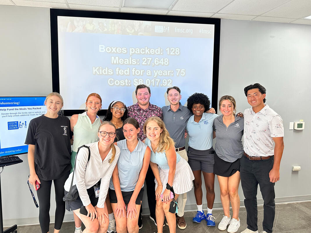 PGA of America Intern Give Back Day