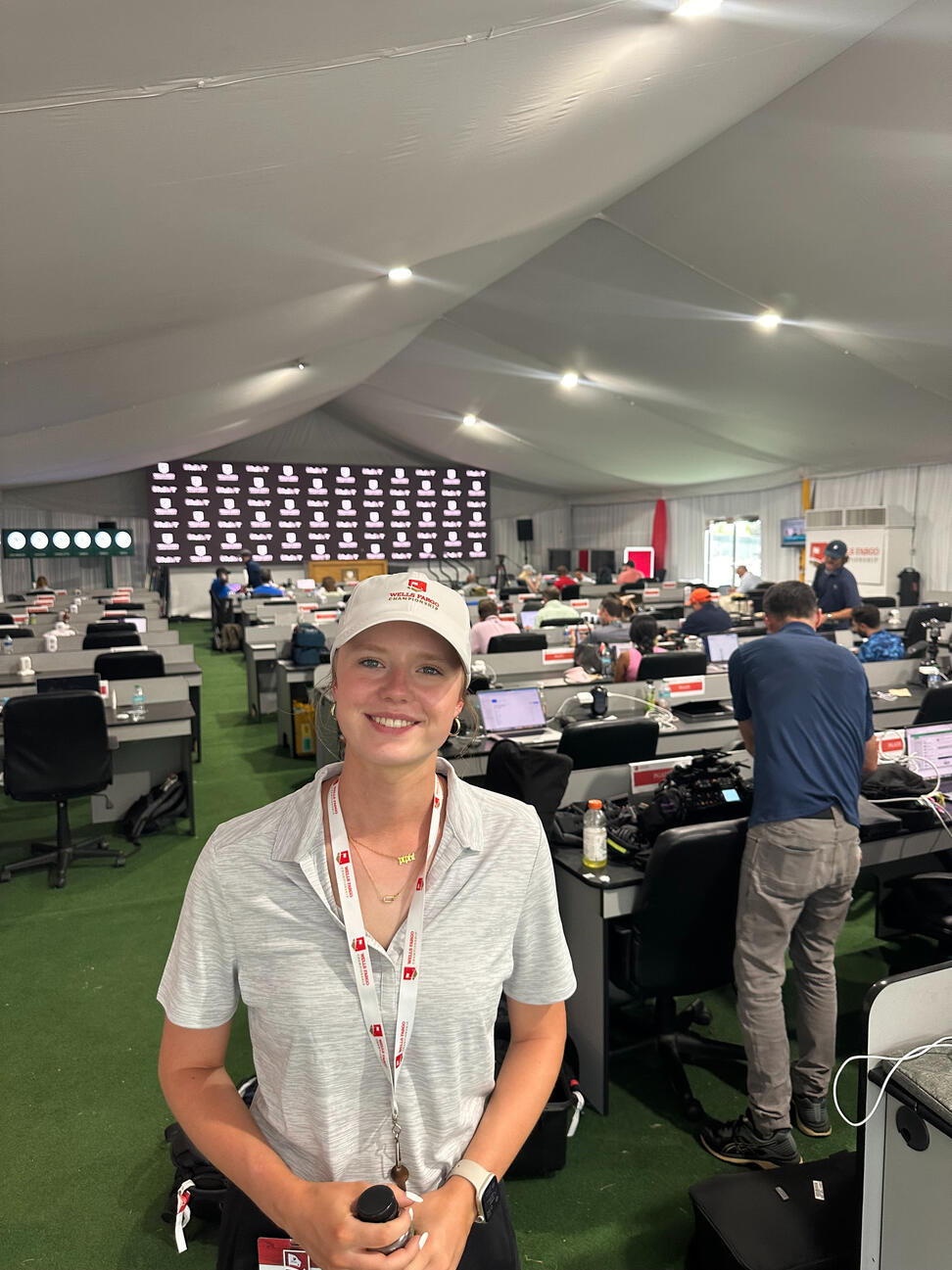 2024 Wells Fargo Championship Media Tent
